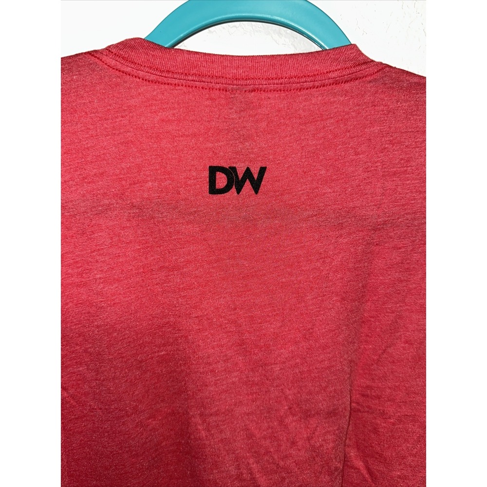 Next Level Mens XXL Red Insert Woke Slogan Graphic T-Shirt Short Sleeve Tee - Picture 13 of 13
